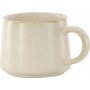 Aktiivinen teekuppi 9 cm - beige/musta