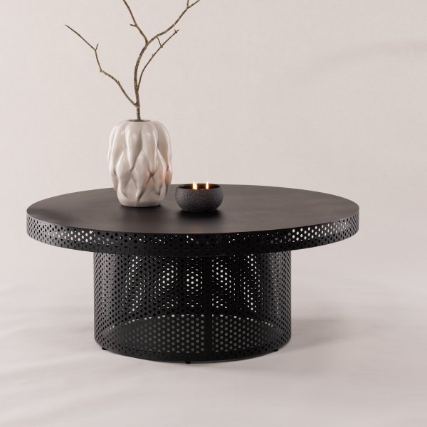 West End x Josefin Lustig sohvapöytä Ø100 cm - Musta West End x Josefin Lustig sohvapöytä Ø100 cm - Musta