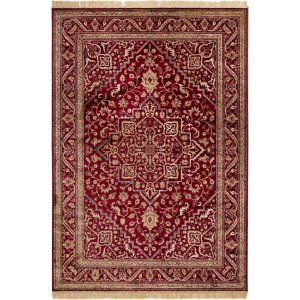 Viskoosimatto Casablanca Kashan - punainen Viskoosimatto Casablanca Kashan - punainen