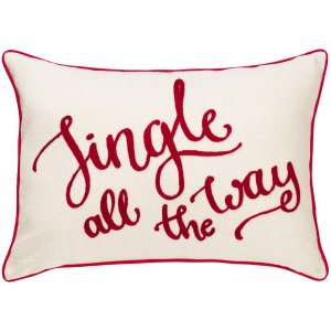 Jingle-tyynynpllinen 35 x 50 cm - punainen