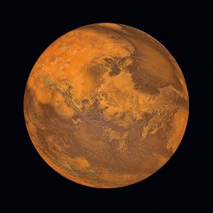 The Planet of Mars -lasitaulu - 80x80 cm The Planet of Mars -lasitaulu - 80x80 cm