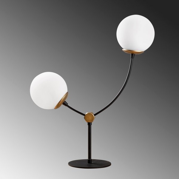 Chromozom-p�yt�valaisin - Musta/valkoinen