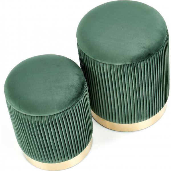 Meddick Pouf - vihreä Meddick Pouf - vihreä