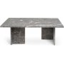 Taso sohvapyt 110x60 cm - Harmaa marmori