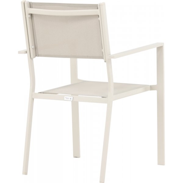 Ruokailuryhmä; 6 tuolia ja ruokapöytä 205 x 90 cm beige - Copacabana Ruokailuryhmä; 6 tuolia ja ruokapöytä 205 x 90 cm beige - Copacabana