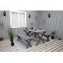 Scottsdale penkki 140 cm - Shabby chic