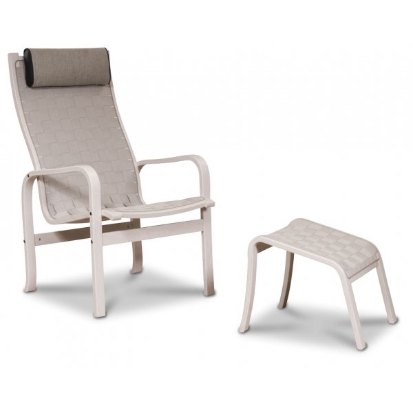 Frank satulavyss - Valkoinen pigmentoitu pykki + Huonekalujen tekstiilien puhdistus