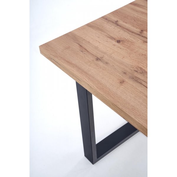 Kasady ruokapöytä 135-185 cm - Wotan tammi/musta Kasady ruokapöytä 135-185 cm - Wotan tammi/musta