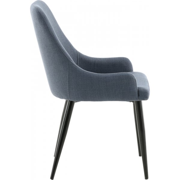 Paradis ruokatuoli - Sininen/musta