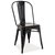Ruokapydn tuoli Industry Ingo tinassa - musta + Huonekalujen jalat