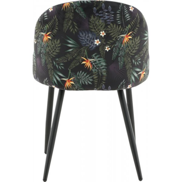 Alice ruokatuoli - musta kukka