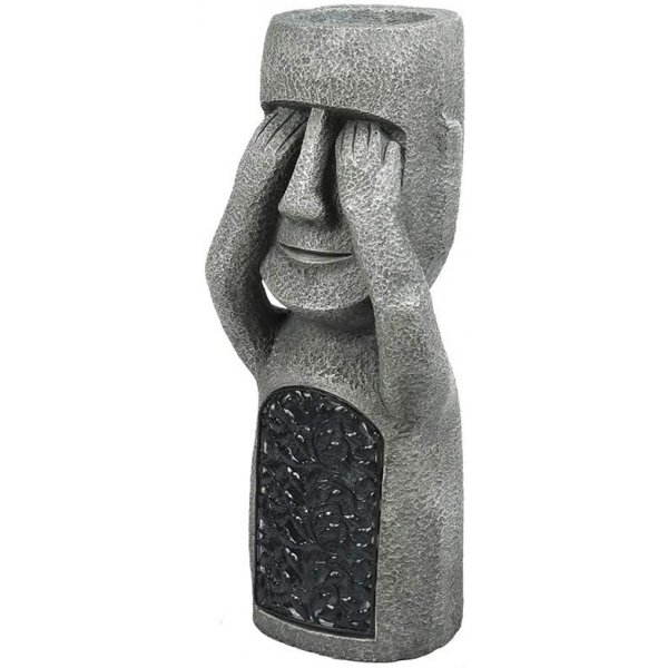 Buta-maljakko - harmaa/musta Buta-maljakko - harmaa/musta