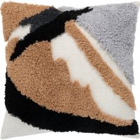 Sagres-tyyny 45x45 cm - Ruskea/musta Sagres-tyyny 45x45 cm - Ruskea/musta