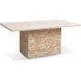 Tasainen sohvapyt 110x60 cm - Travertiini