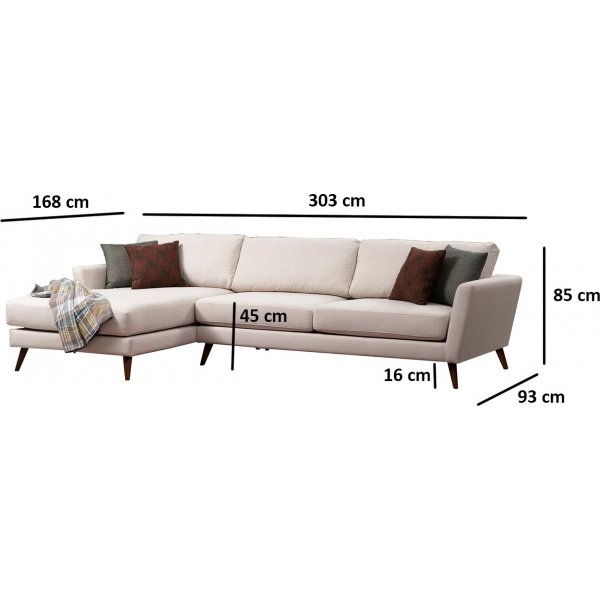 Mallorca divaani sohva - beige Mallorca divaani sohva - beige