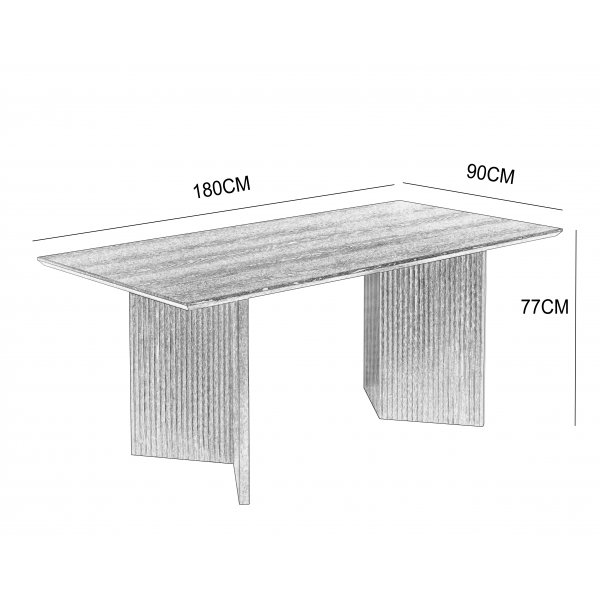 Crossby ruokapöytä 180x90 cm - Mustaksi petsattu tammi Crossby ruokapöytä 180x90 cm - Mustaksi petsattu tammi