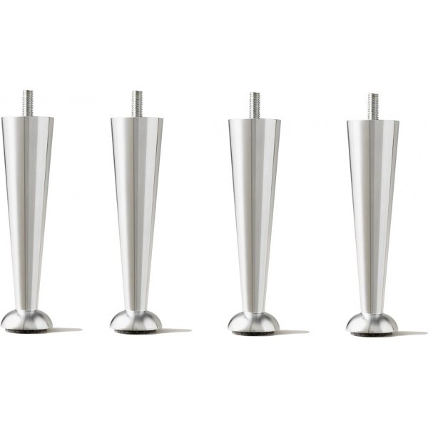 Shamppanja- metalliset sängynjalat - 4 kpl Shamppanja- metalliset sängynjalat - 4 kpl