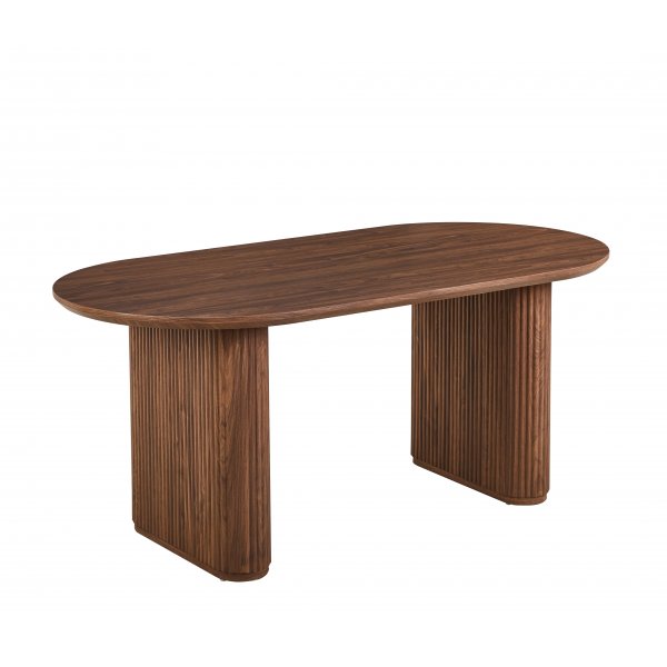 Callum ruokapöytä 180x90 cm - Tummanruskeaksi petsattu tammi Callum ruokapöytä 180x90 cm - Tummanruskeaksi petsattu tammi