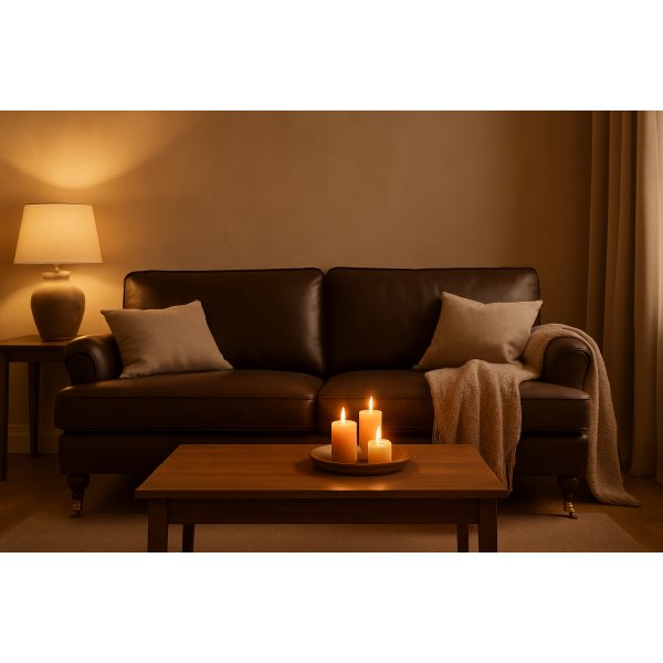 Kolmen istuttava Howard Watford Deluxe -sohva, suora - Old Vintage Kolmen istuttava Howard Watford Deluxe -sohva, suora - Old Vintage