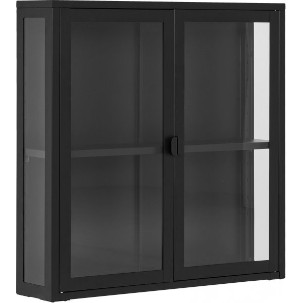 Brisbane seinkaappi 80x18x80 cm - Musta