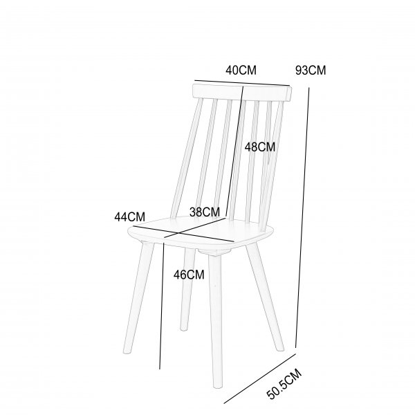 Love-puutuoli - Harmaa Love-puutuoli - Harmaa
