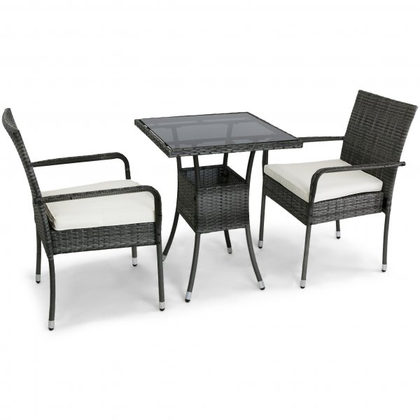 Kahvilasetti keinorottinkista - Mlle