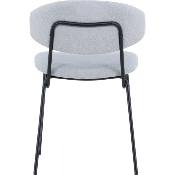 Chico ruokapöydän tuoli - Blue bouclé Chico ruokapöydän tuoli - Blue bouclé