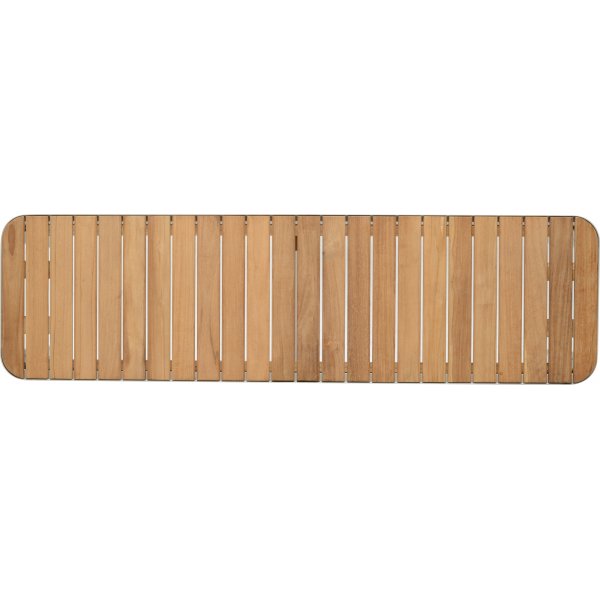 Portals ruokailuryhmä 8 - Valkoinen/tiikki Portals ruokailuryhmä 8 - Valkoinen/tiikki