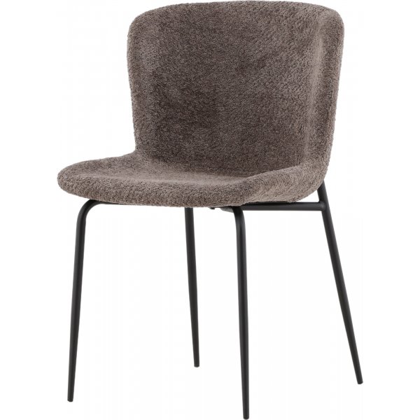 Modesto ruokapydn tuoli - Ruskea boucle