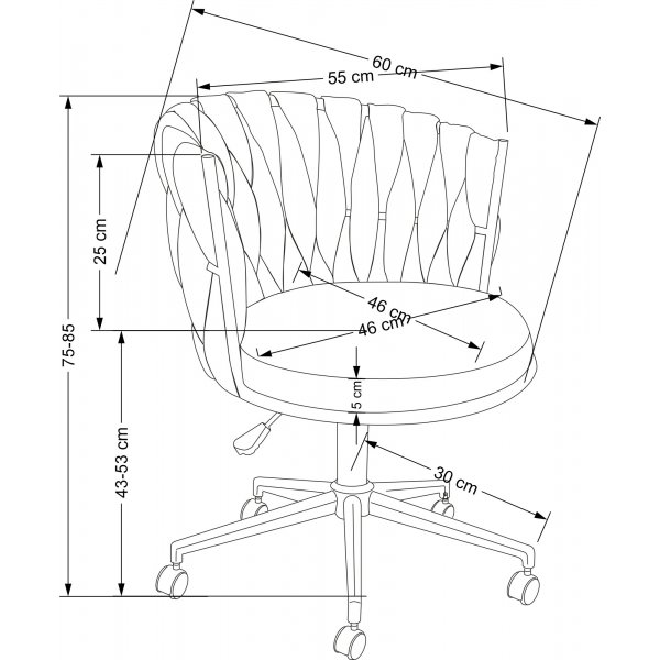 Talon työtuoli - vaalea beige Talon työtuoli - vaalea beige