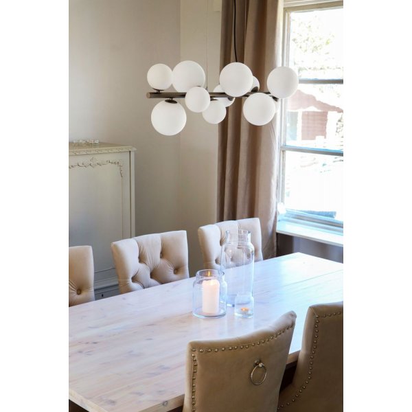 Molekyl kattovalaisin - Tina/valkoinen