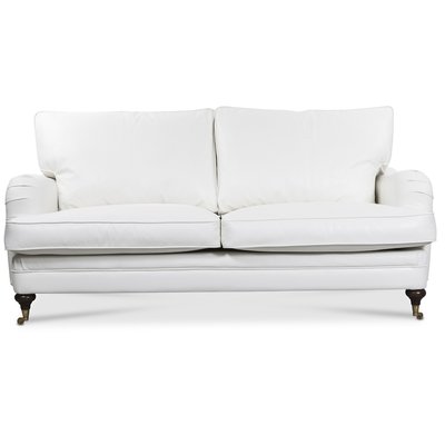 Howard London Premium 4-istuttava suora sohva - Valkoinen PU