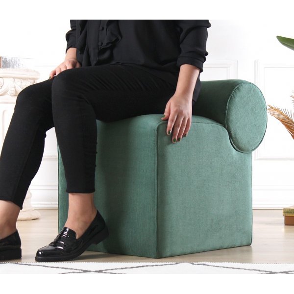 Linburg-pouf - vihreä Linburg-pouf - vihreä