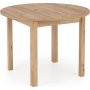 Berivan jatkettava ruokapyt 102-142 cm - Craft tammi