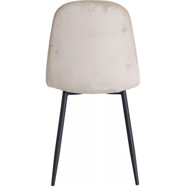 Bridge ruokapöydän tuoli - beige sametti Bridge ruokapöydän tuoli - beige sametti