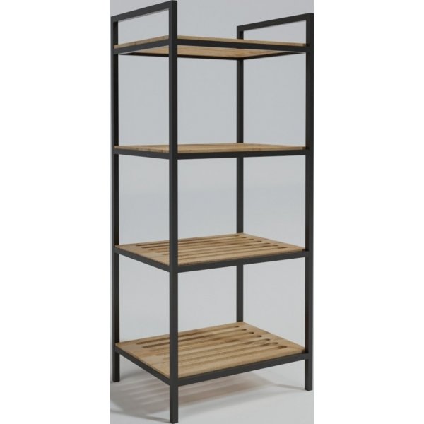 Stralsund hylly - tammi/musta Stralsund hylly - tammi/musta