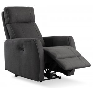 Enjoy Elof, sähköinen recliner - Antrasiitinvärisellä mikrokuitukankaalla verhoiltu nojatuoli + Huonekalujen tahranpoistoaine Enjoy Elof, sähköinen recliner - Antrasiitinvärisellä mikrokuitukankaalla verhoiltu nojatuoli + Huonekalujen tahranpoistoaine