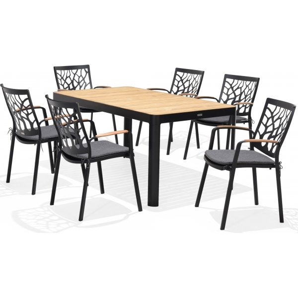 Portaalit ruokailuryhm 11 - Musta/tiikki