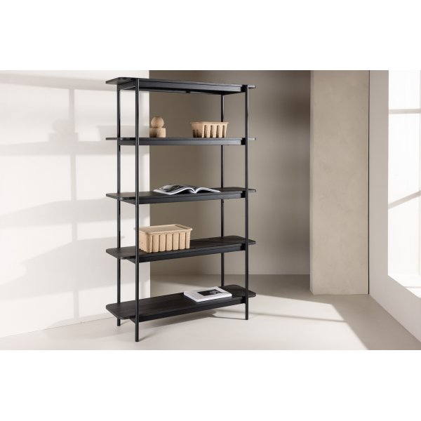 Heim hylly 190 cm - Musta Heim hylly 190 cm - Musta