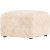 Frankie-pouf 50 x 50 cm - Beige nalle