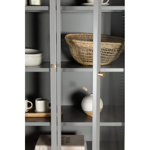 Torsnäsin lasikaappi - Vaaleanharmaa Torsnäsin lasikaappi - Vaaleanharmaa