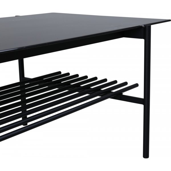 Adel sohvapöytä 120 cm - Musta marmori Adel sohvapöytä 120 cm - Musta marmori