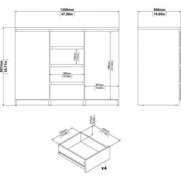 Naia senkki - valkoinen Naia senkki - valkoinen