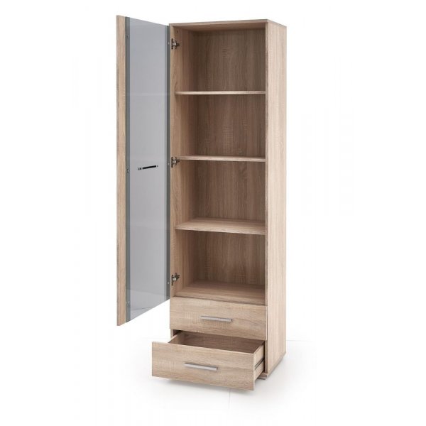 Abdel-vitriinikaappi - Sonoma-tammi