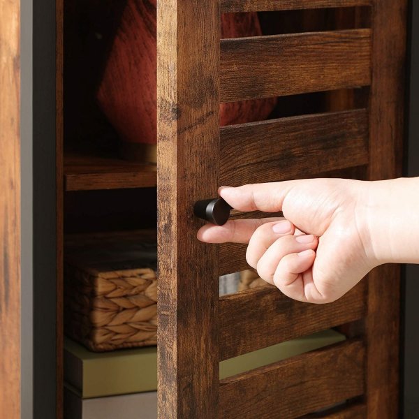 Vilgot-sivukaappi - Ruskea/musta Vilgot-sivukaappi - Ruskea/musta