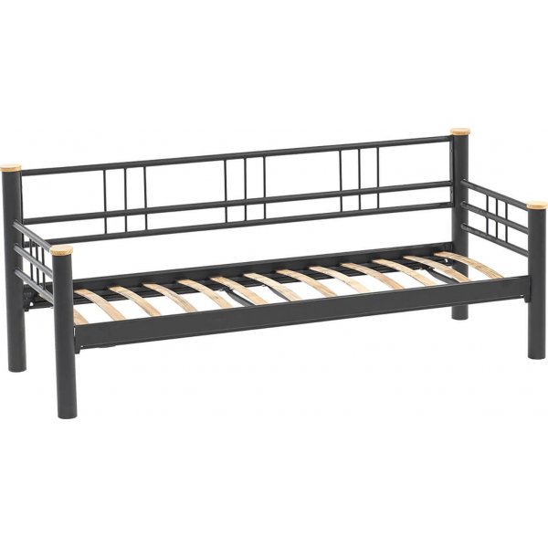 Kappis 3-istuttava ulkosohva - Musta/fume + Huonekalujen tekstiilien hoito