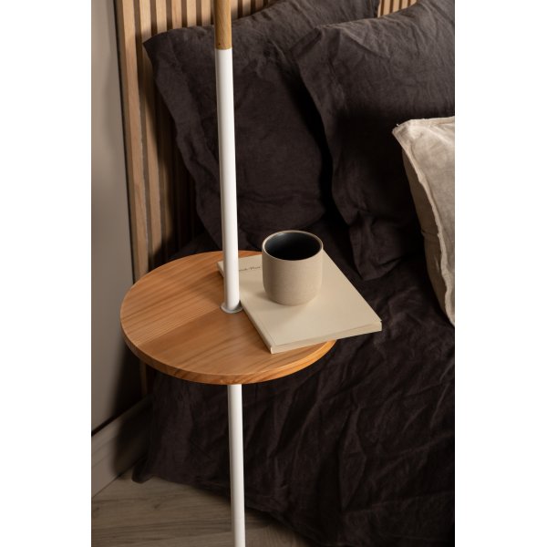 Fedora lattiavalaisin - valkoinen Fedora lattiavalaisin - valkoinen