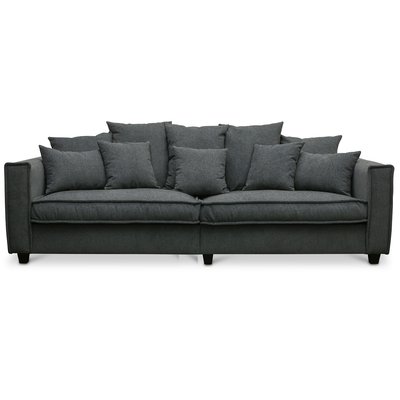 Neljn istuttava sohva Brandy Lounge XL - Tummanharmaa kangas + Huonekalujen tahranpoistoaine
