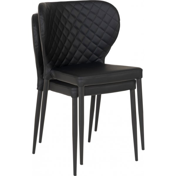 Pisa ruokatuoli - musta